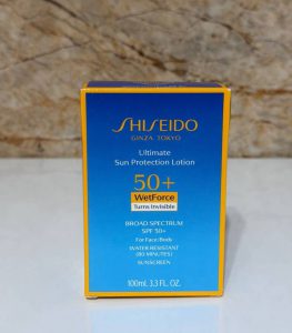 ضد آفتاب لوشن شیسیدو مخصوص انواع پوست